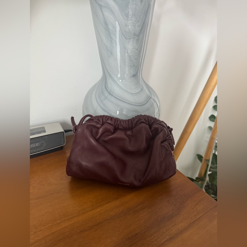 Mansur Gavriel Mini Cloud - Burgundy